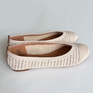 Lucky Brand Emmielu Woven Ballet Flats Size 9